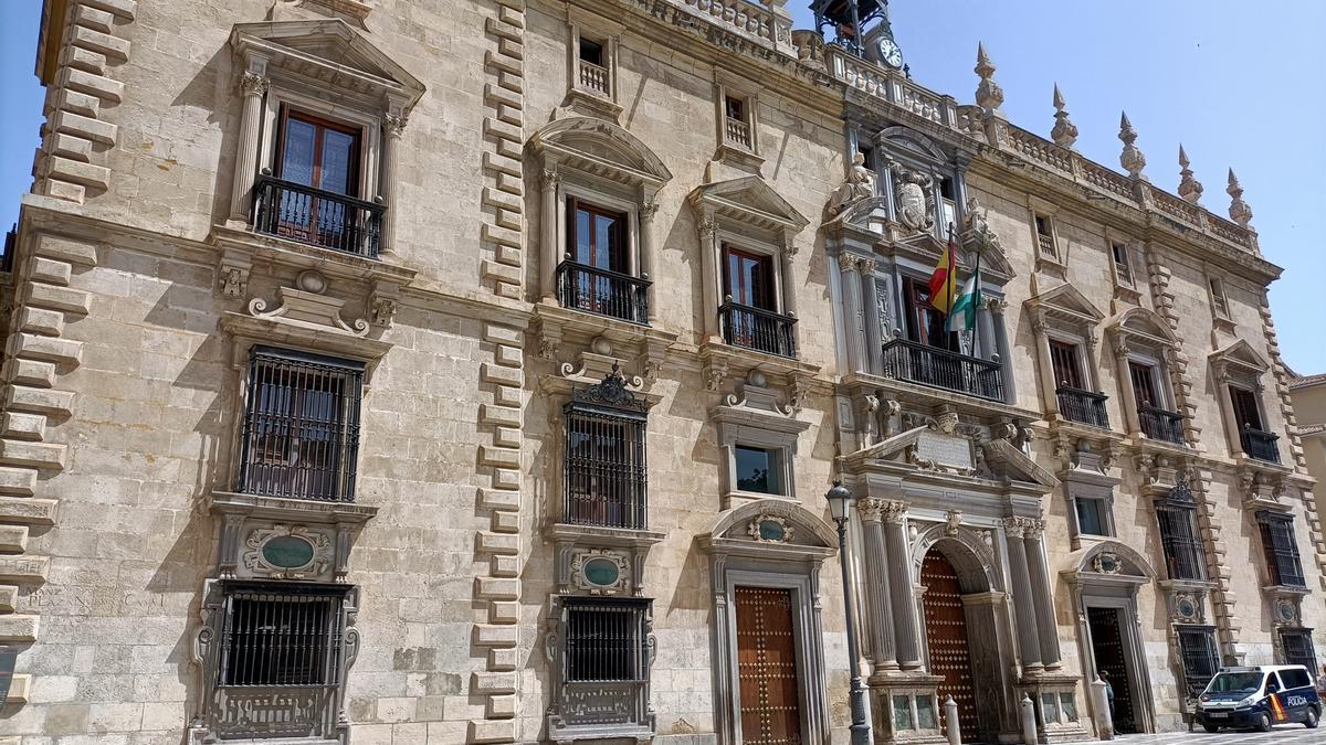 Archivo - Real Chancillería de Granada, sede del Tribunal Superior de Justicia de Andalucía (TSJA).