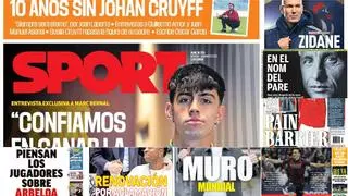 Las portadas de la prensa deportiva de hoy