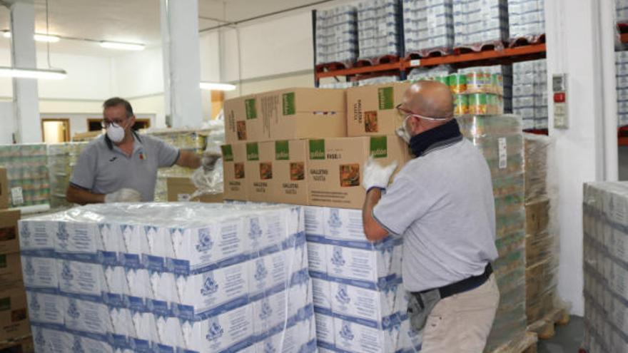 Banco de Alimentos de productos perecederos de Arona.