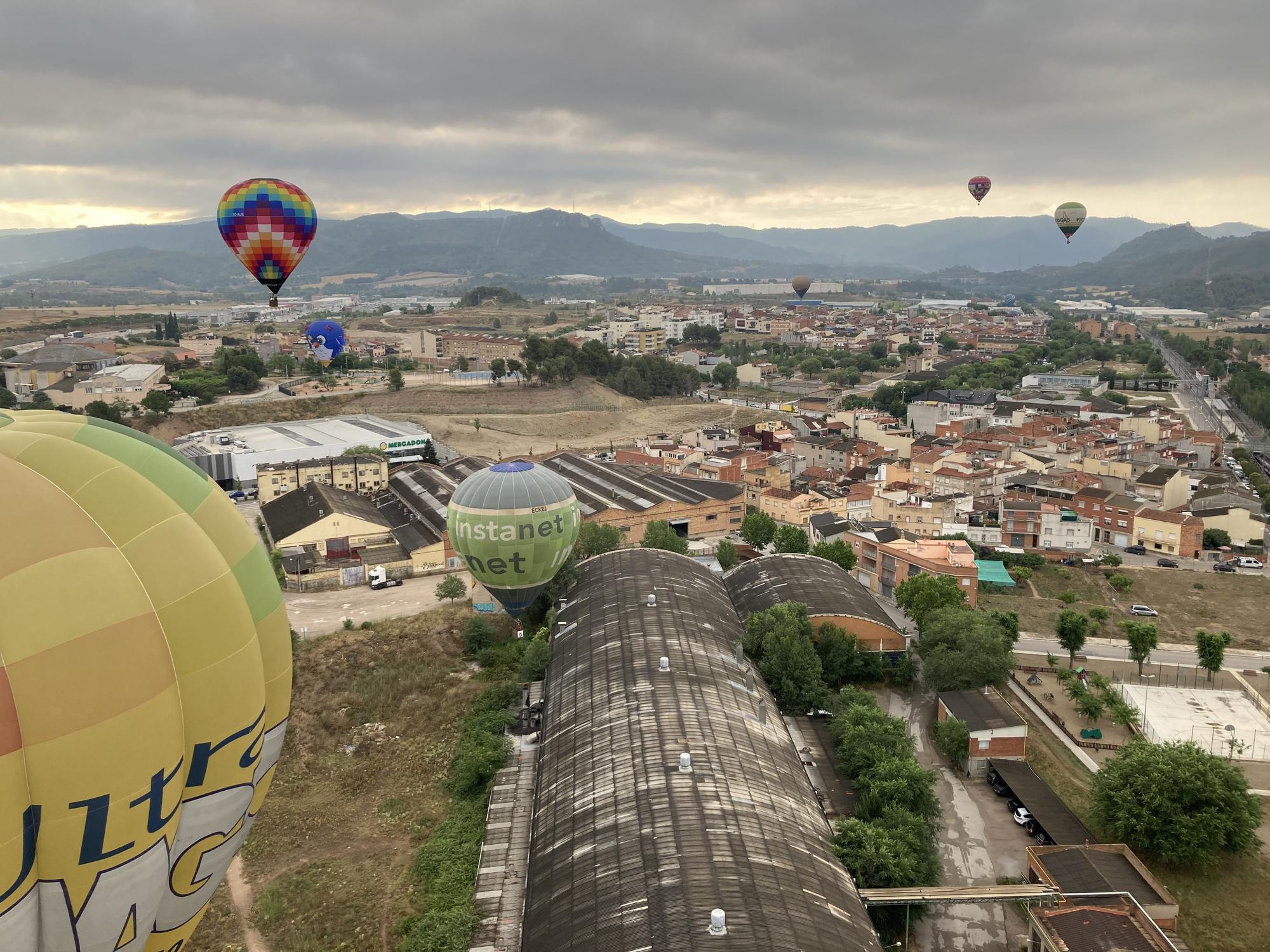 Vol inaugural de l'European Balloon Festival