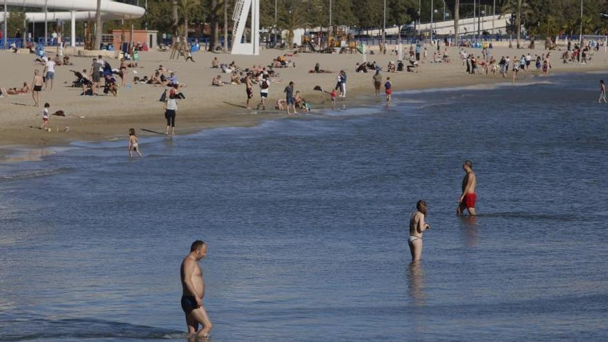 Día soleado y 28 grados de máxima tras el noveno septiembre más cálido desde 1950 en Alicante