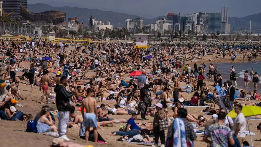 Estas dos playas de Barcelona entran en el top de las más concurridas de Europa