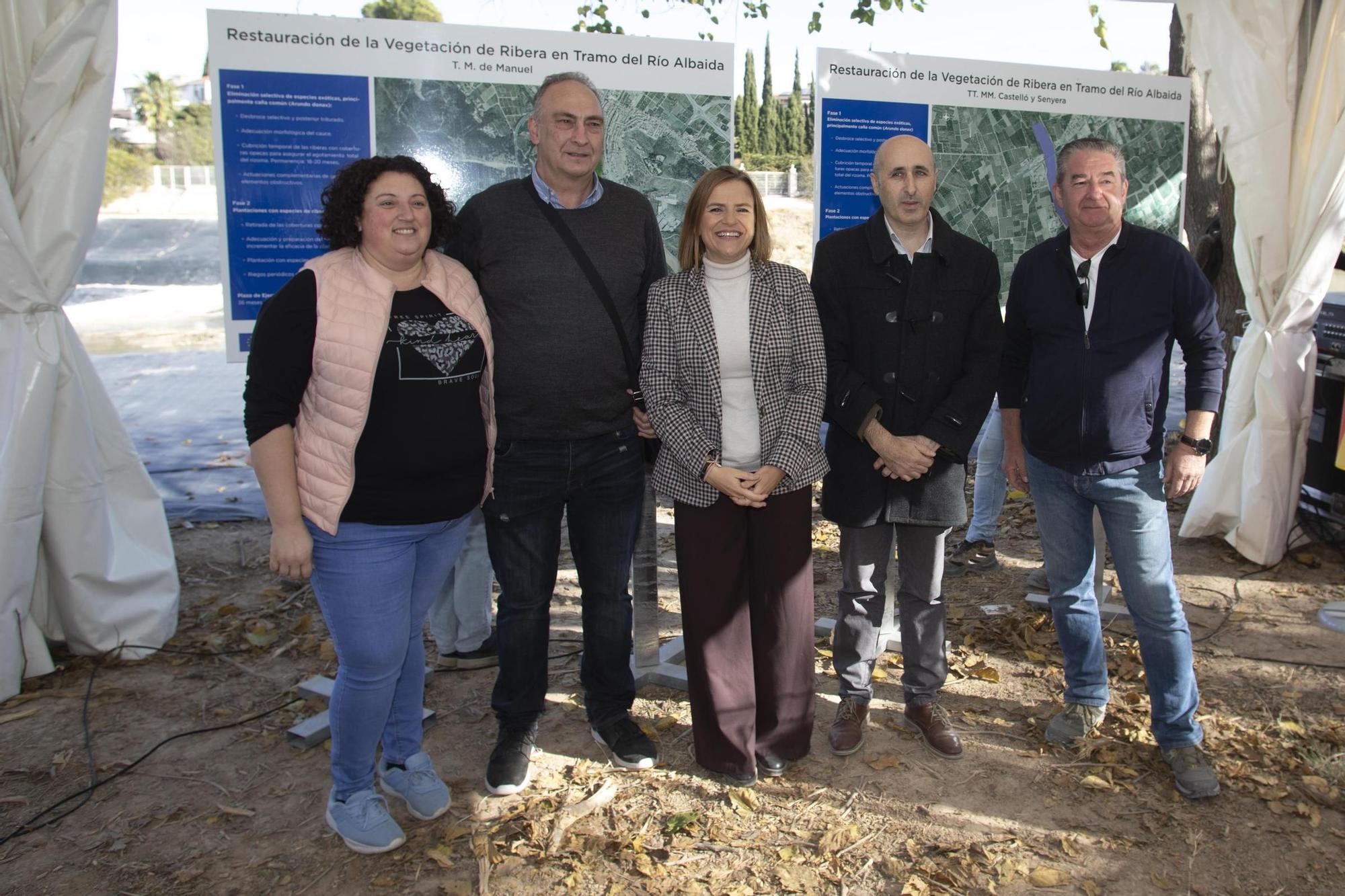 Recuperación del bosque de ribera en el río Albaida