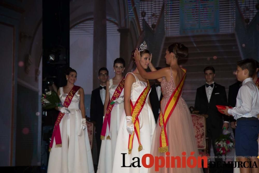 Coronación Reina de las Fiestas y pregón en Cehegí