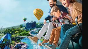 Futurescope, el parque de atracciones tecnológico de Poitiers, Francia.