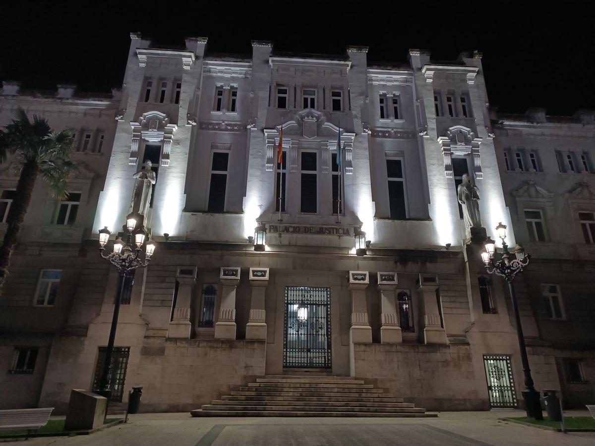 Sede en A Coruña del Tribunal Superior de Xustiza de Galicia.