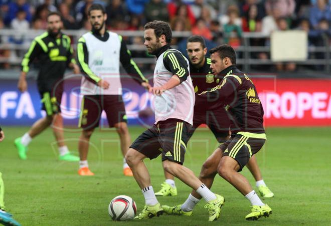 La selección ya prepara el duelo ante Eslovaquia