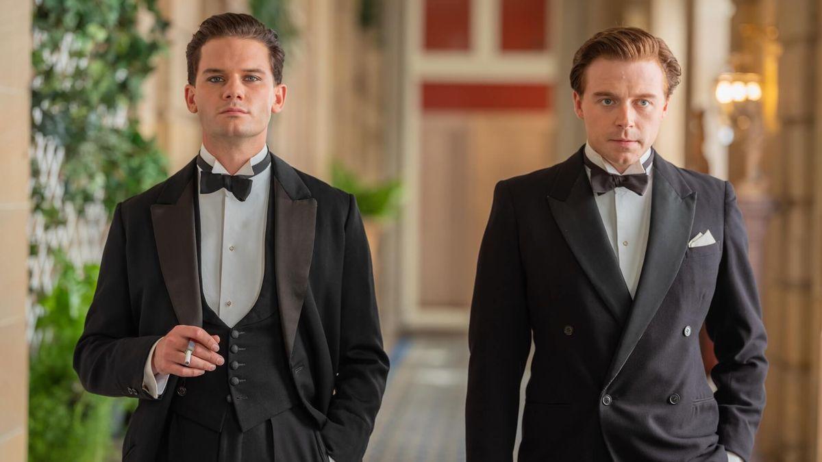 Jeremy Irvine y Jack Lowden, en una imagen de ’Benediction’.