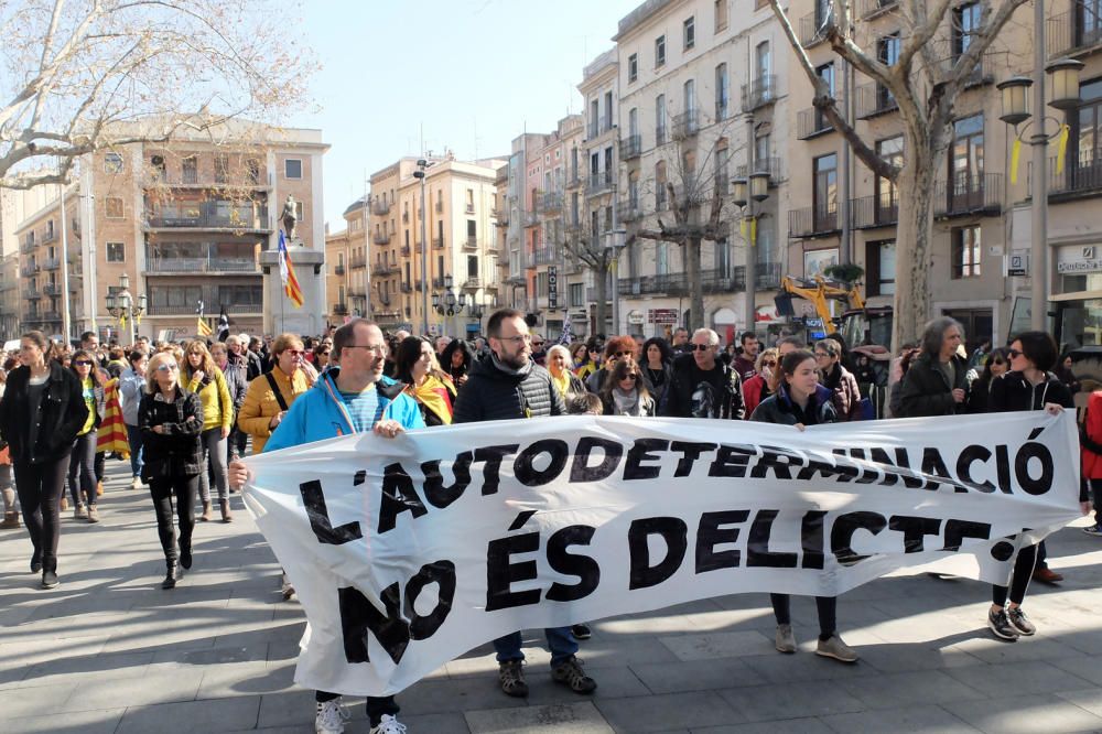 Concentració i tractorada a Figueres