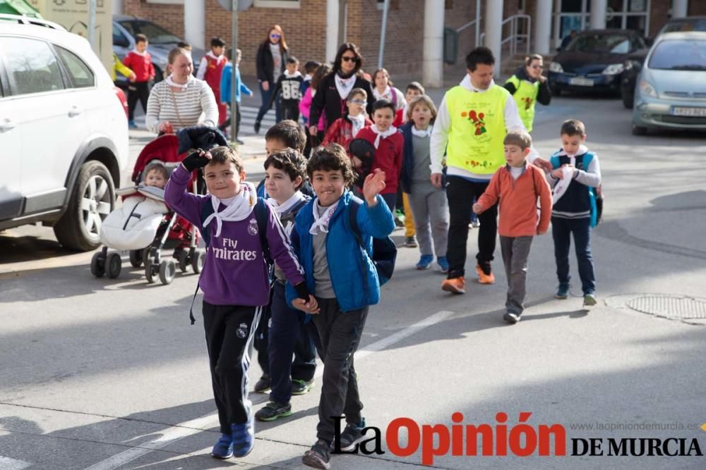 Marcha en el Día del Cáncer Infantil en Caravaca