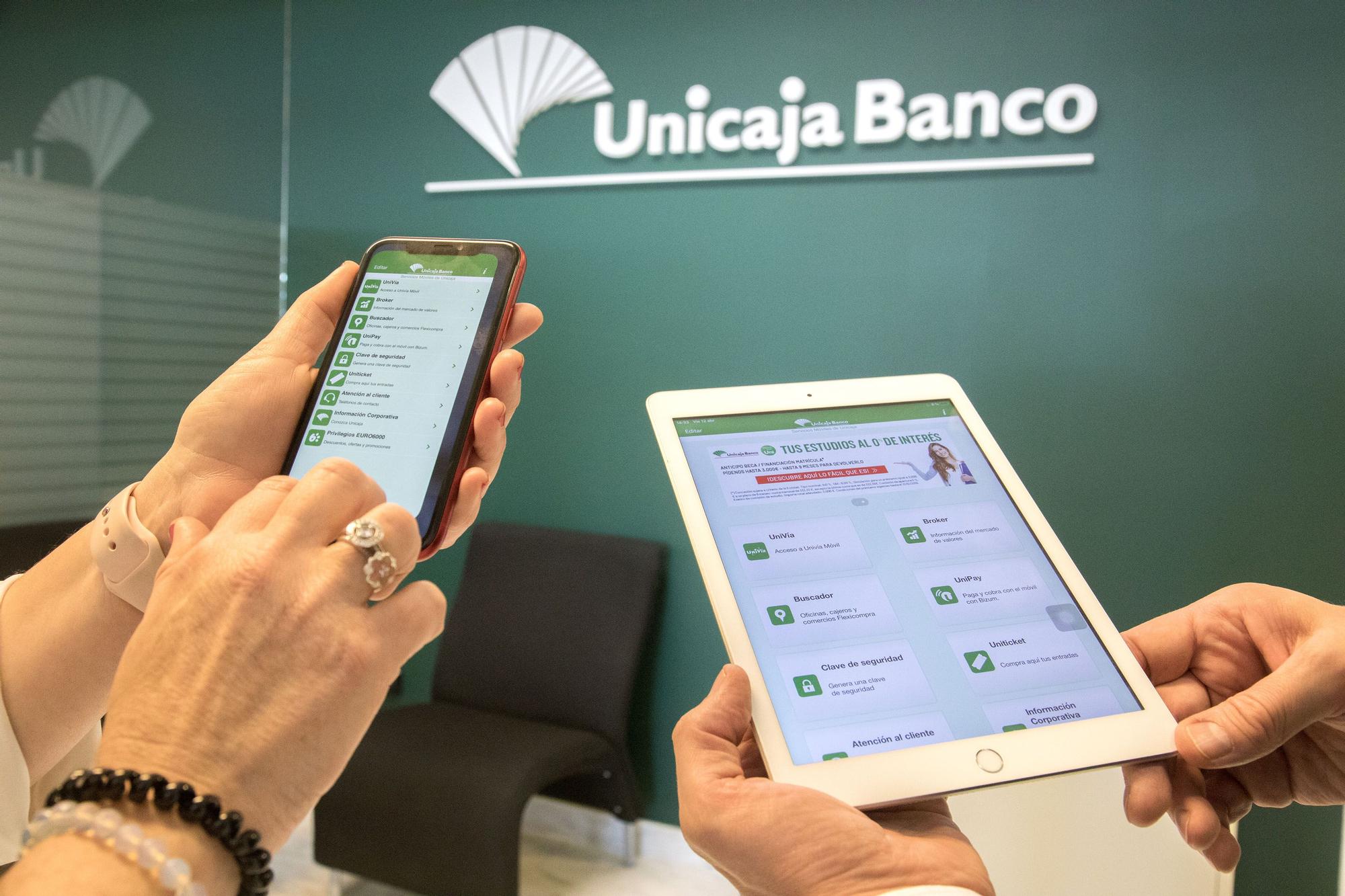 Servicios App Unicaja Banco