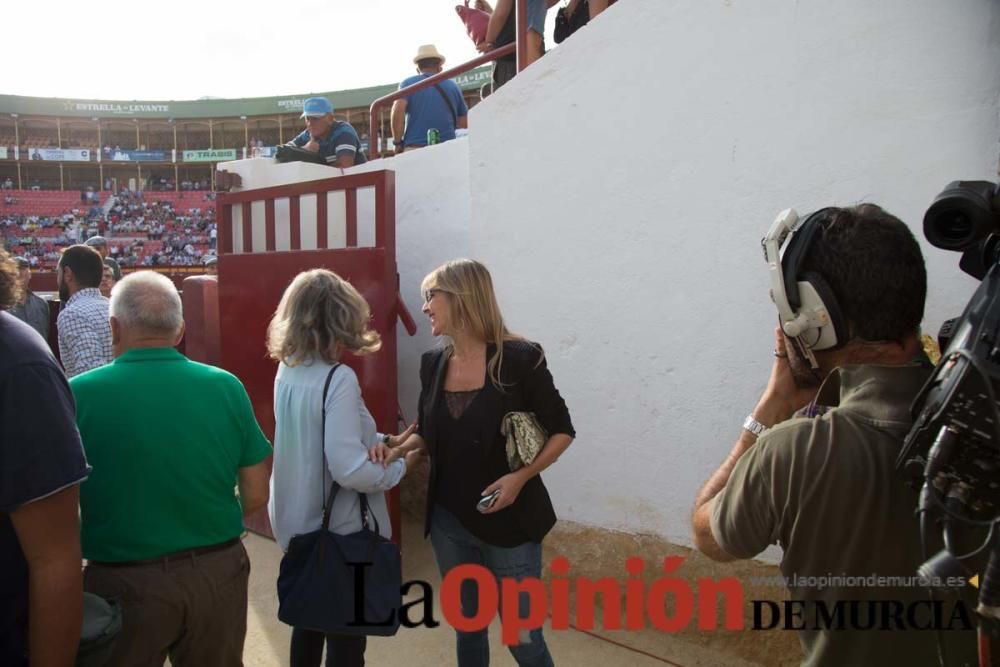 Ambiente en la Condomina durante la novillada de l