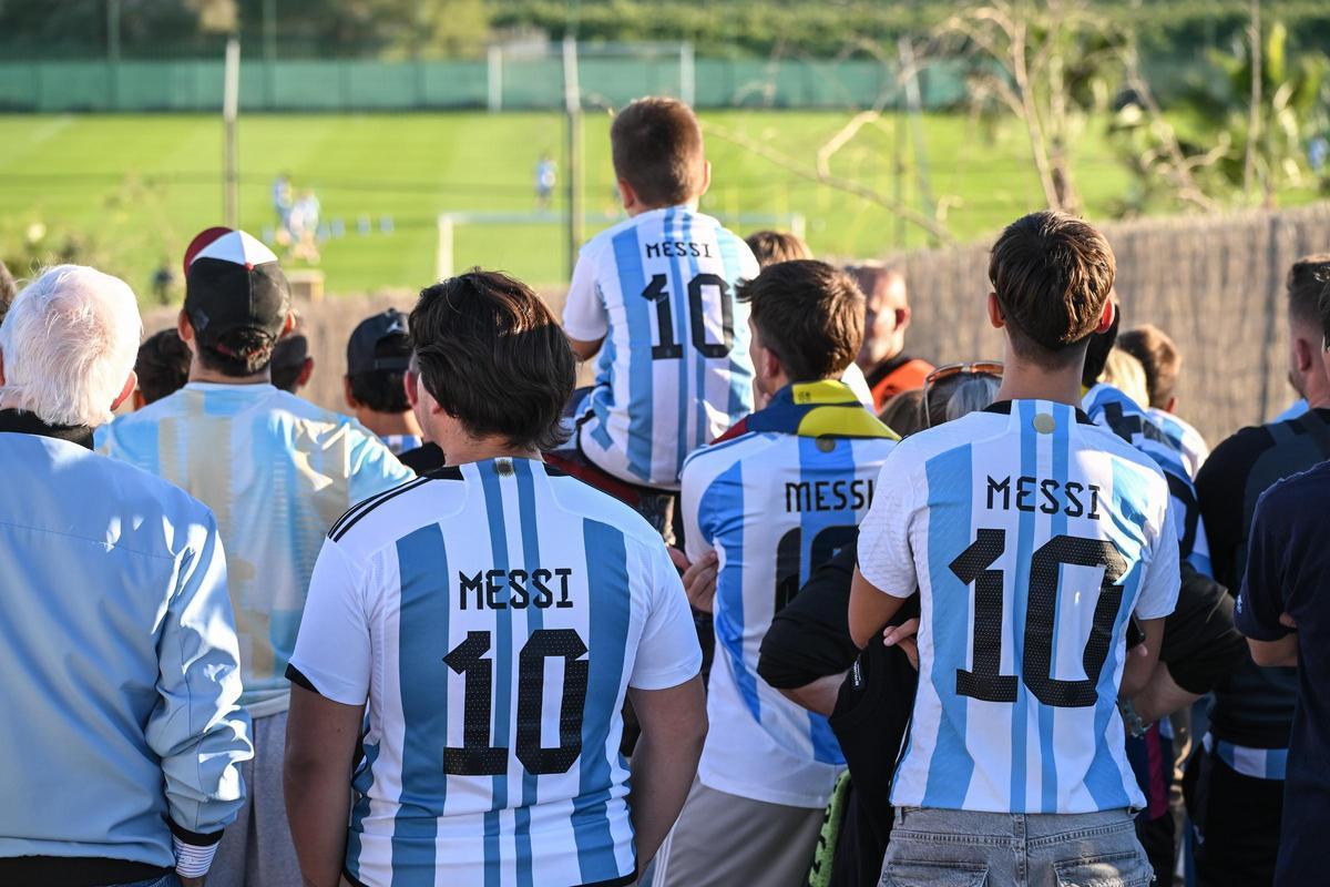 Locura por Messi en Algorfa.