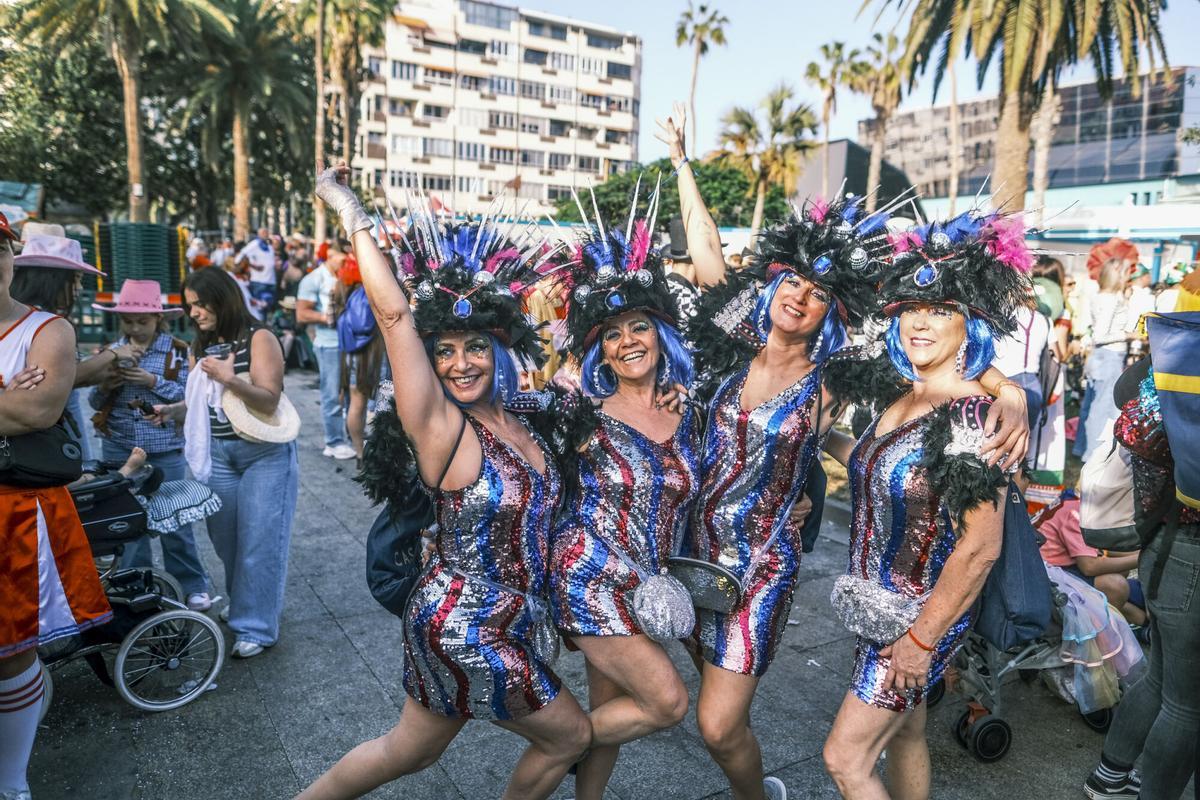 El Carnaval de Día del Carnaval de Las Palmas de Gran Canaria, en imágenes