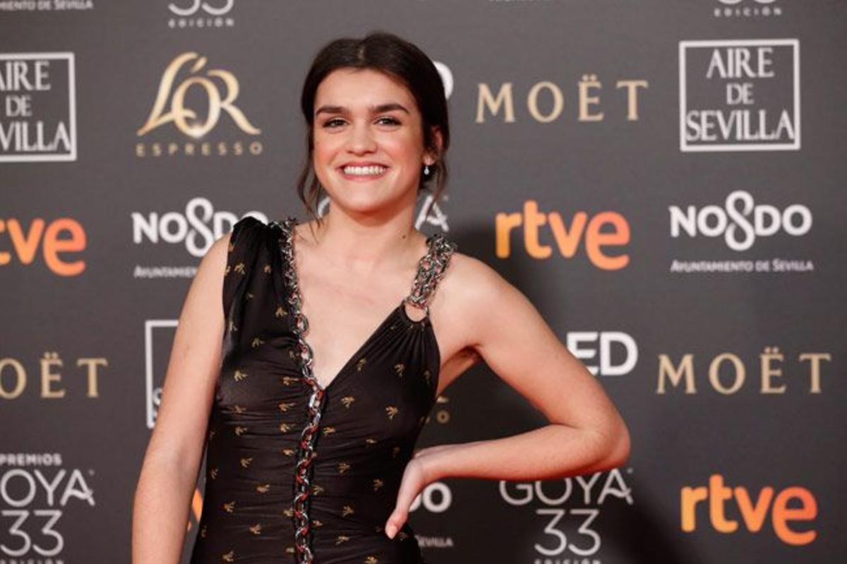 Amaia Romero, bella y con axila con vello en el photocall