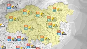 Tempestes intenses castiguen quatre comarques catalanes del nord-est