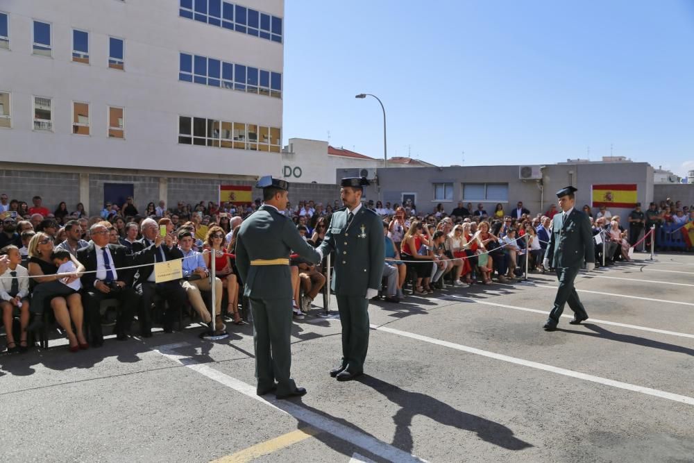 Misa y acto castrense en el cuertel de la Compañía de la Guardia Civil de Torrevieja y la Vega Baja el día de la Virgen del Pilar