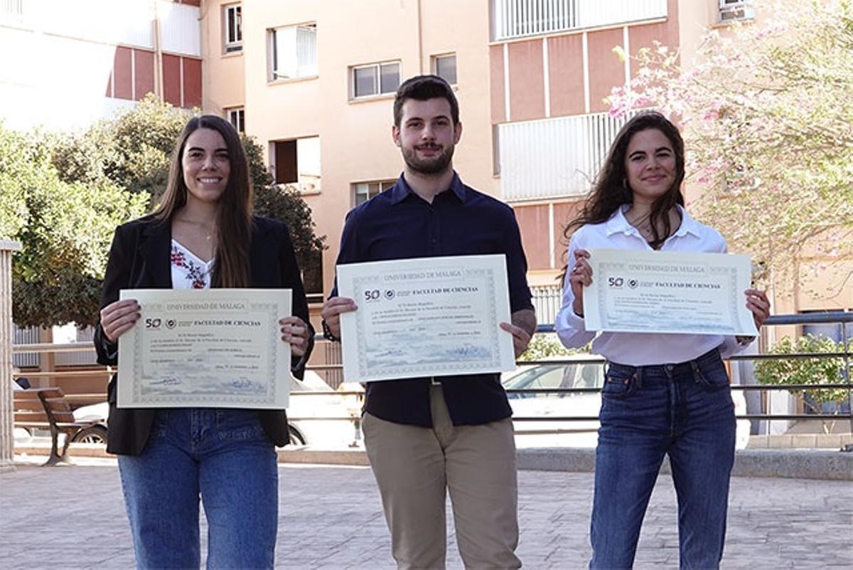 Los alumnos de Ciencias con los mejores expedientes de 2021/22