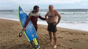 El nedador s’estava ofegant a uns 250 metres de la platja.
