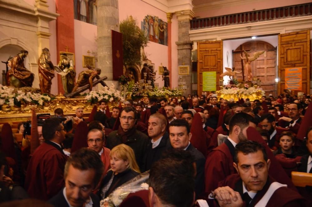 La procesión del Perdón se queda en San Antolín