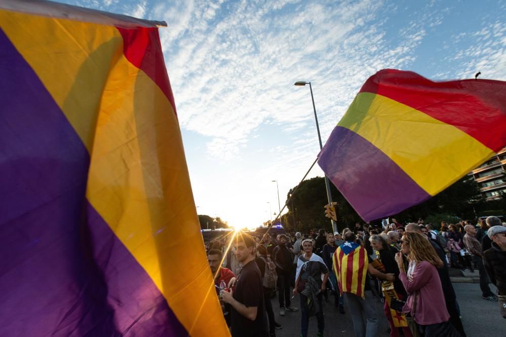 Protestas en los Premios Princesa de Girona