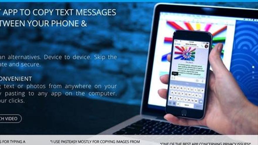 Pasteasy, para copiar y pegar texto o imágenes entre varios