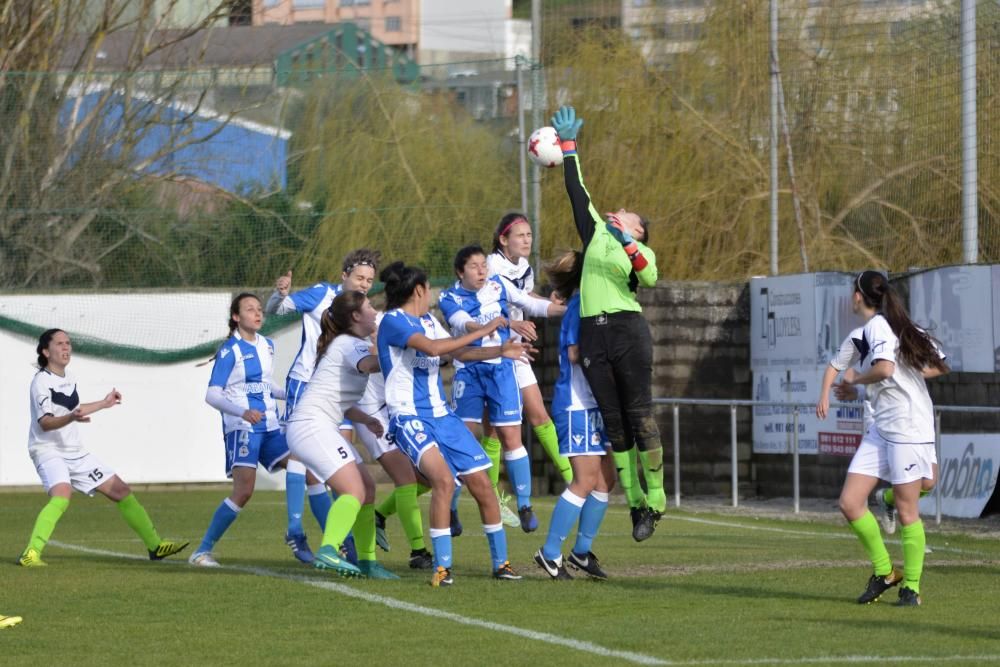 El Dépor femenino golea 5-0 al CD Monte en Arteixo