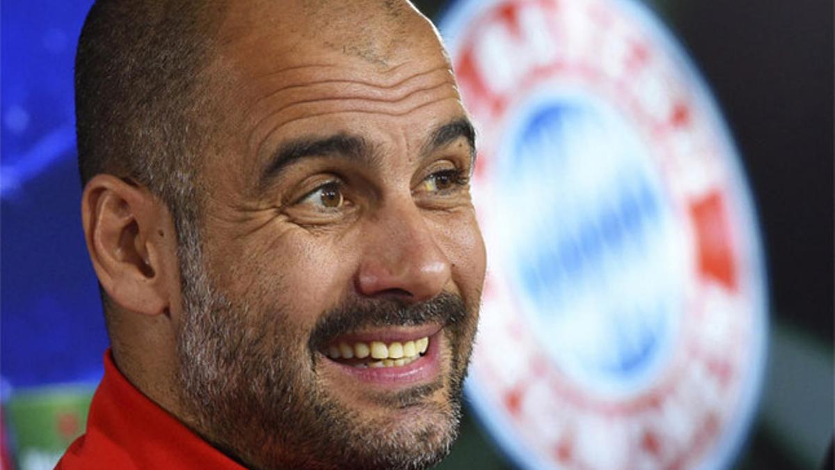 Josep Guardiola, entrenador del Bayern de Múnich