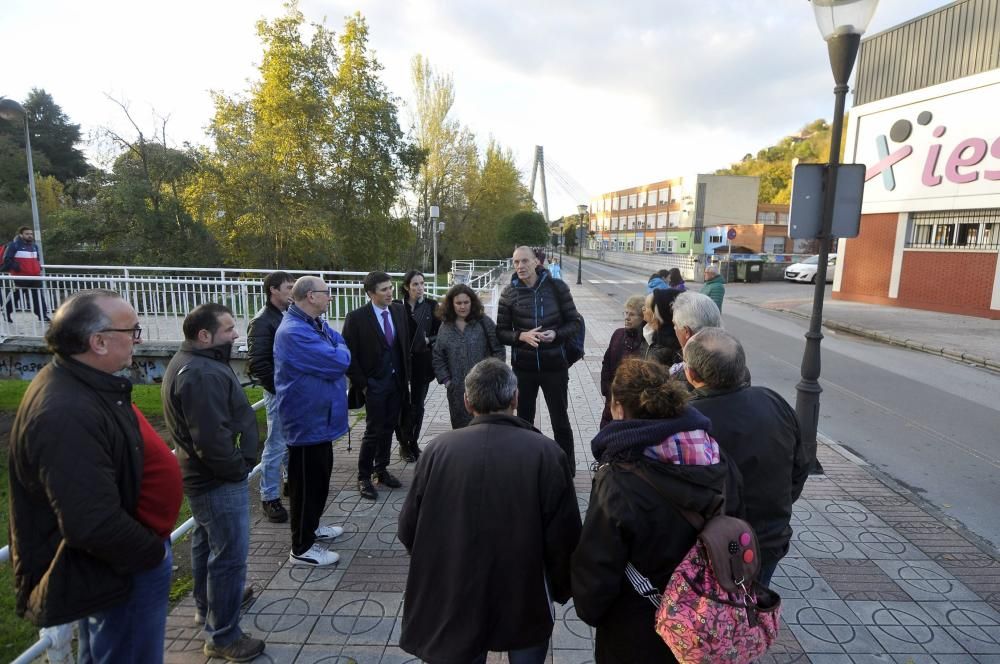 Presentación del programa de integración del río Nalón con la ciudad