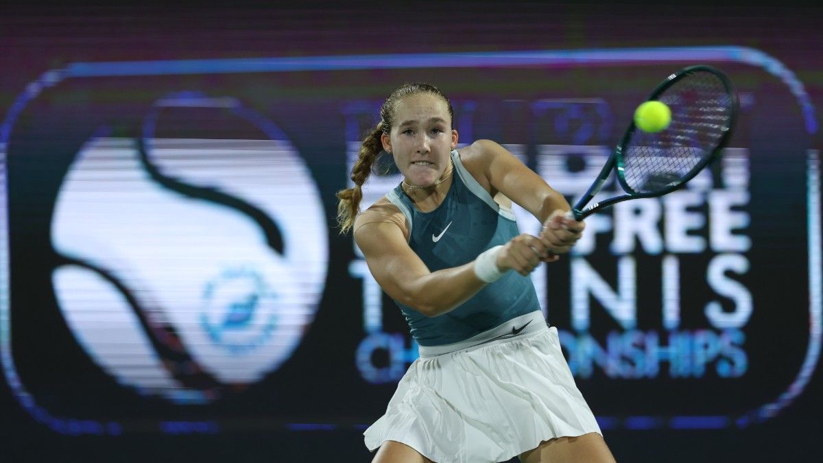 Mirra Andreeva in Dubai