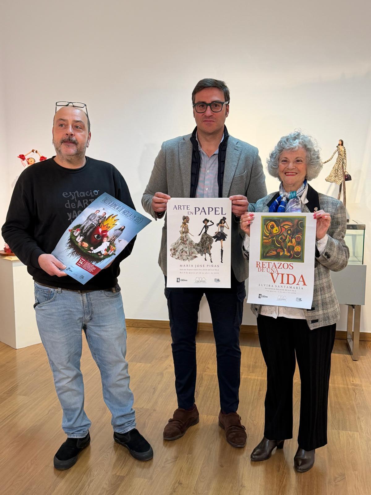 Pesentación del 'Ciclo en Femenino', este miércoles, una iniciativa que el consistorio impulsa durante todo el mes de marzo.