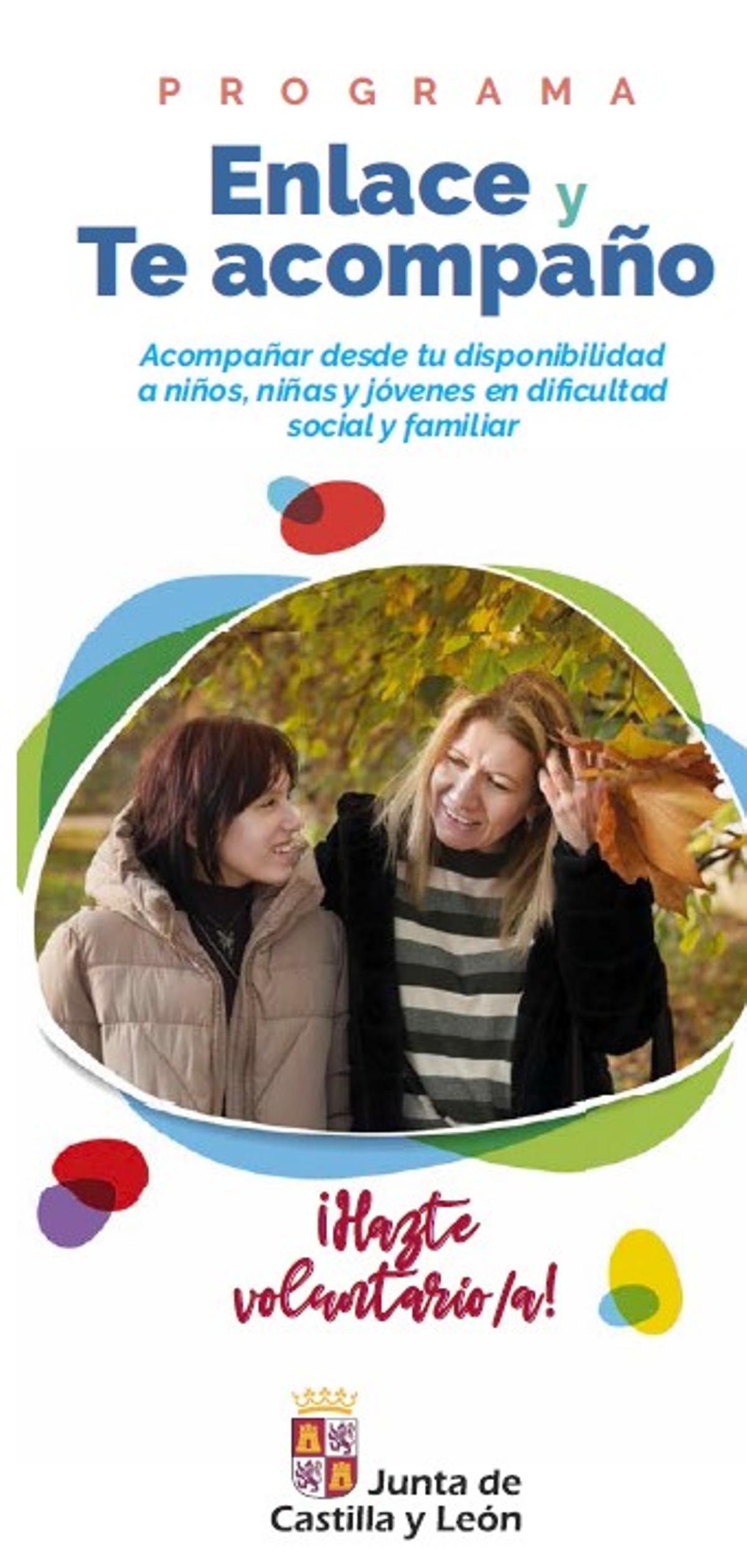 Anuncio de los programas de voluntariado de Asecal.