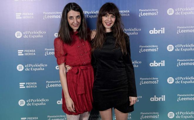 Leticia G. Domínguez, escritora, y Cristina Fernández Esteban, periodista.