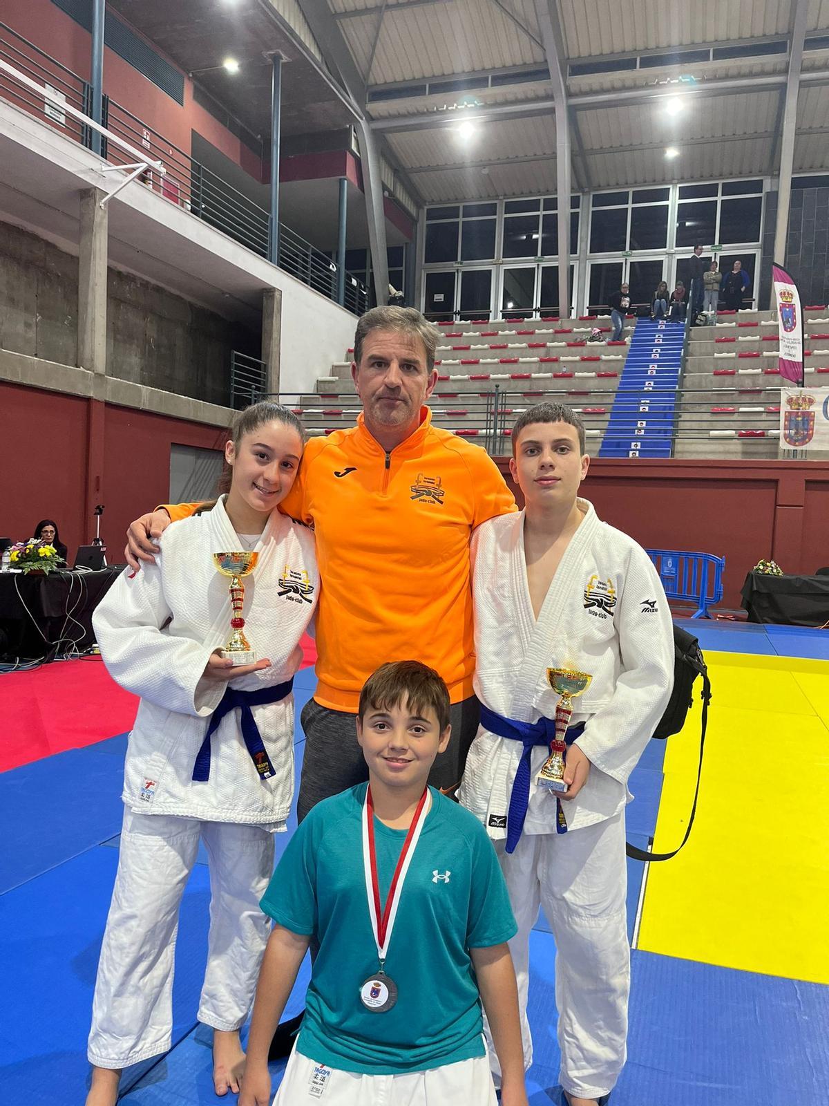 Galardonados del club de Judo Fernando Fernández