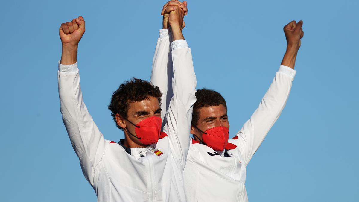 Jordi Xammar y Nicolás Rodríguez ganan el bronce en 470 de vela