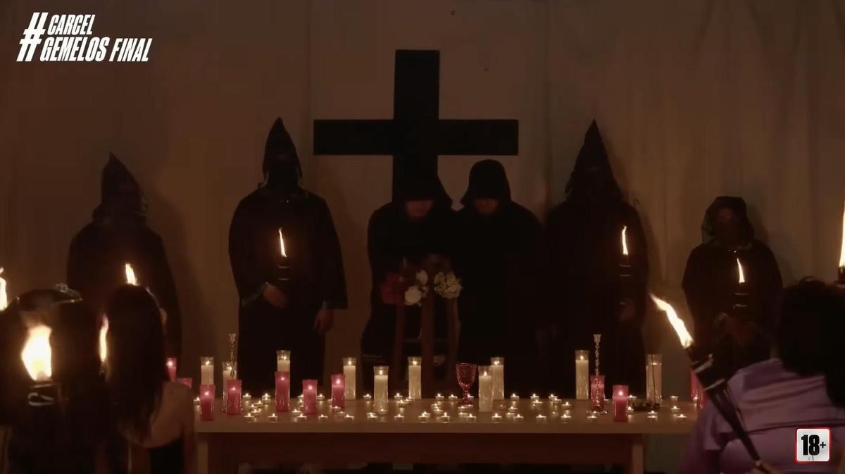 Carlos ha dado un enigmático discurso en la final de 'La cárcel de los gemelos'