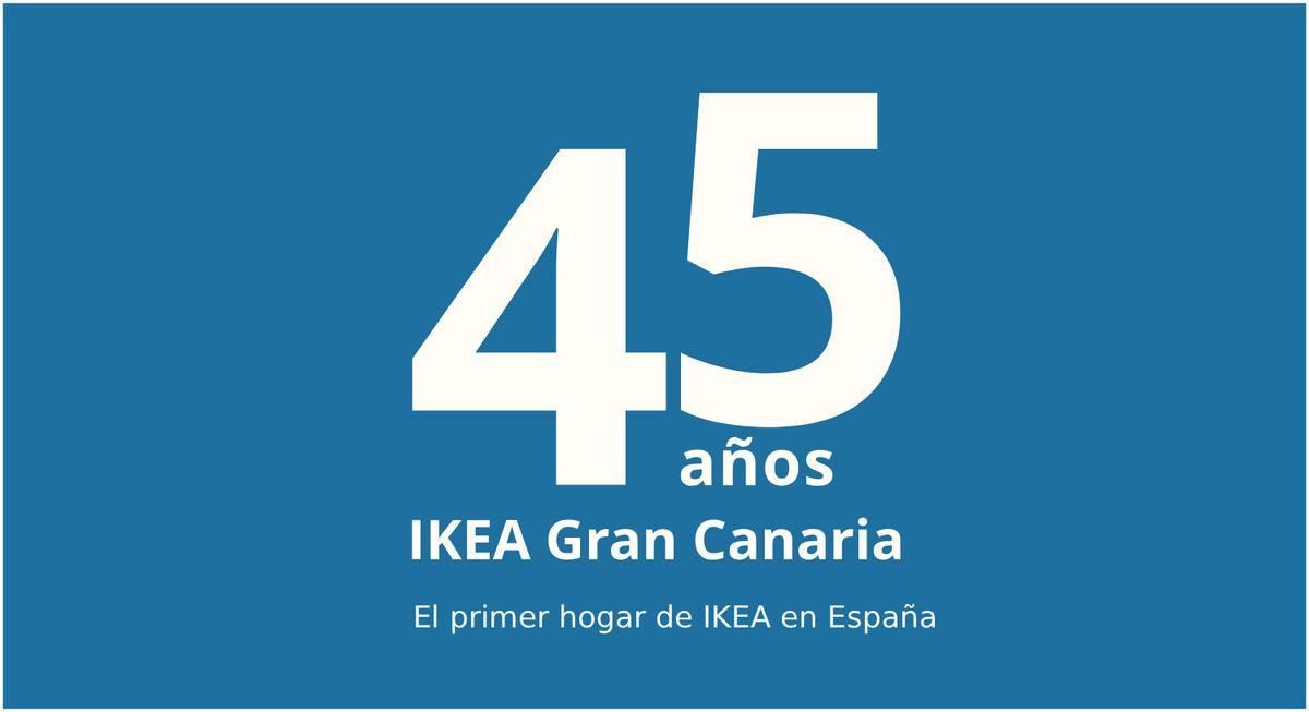 IKEA Gran Canaria cumple 45 años: la historia del primer hogar de IKEA en España