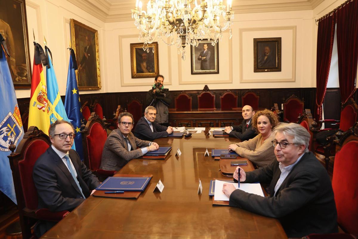 La reunión de la comisión mixta sobre La Vega.
