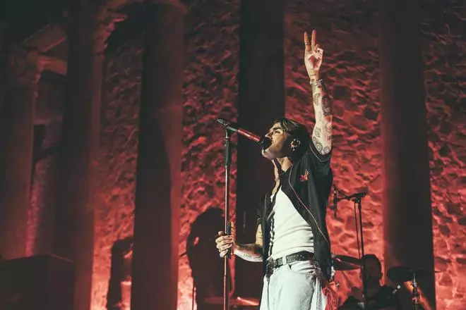 El concierto de Marlon y Álvaro de Luna en el teatro Romano, en imágenes