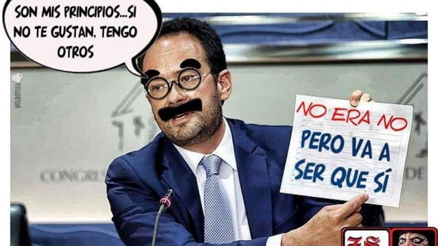 Los mejores memes de Antonio Hernando tras su discurso en el Congreso