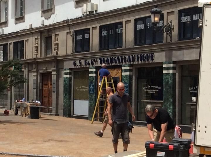 Decorados de ''Allied'' en Triana