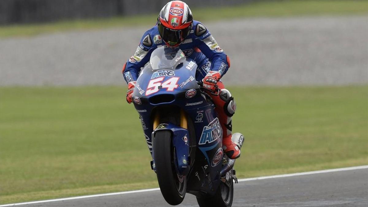 Pasini, el mejor tiempo en los Libres 3