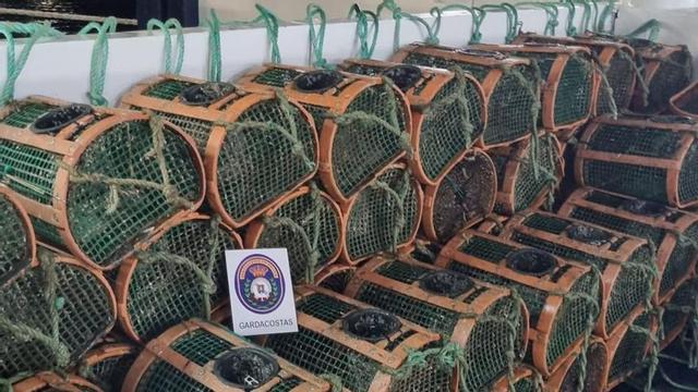 El balance de Gardacostas: más de 36.000 aparejos y 27.000 kilos de pescado y marisco decomisados | GARDACOSTAS DE GALICIA