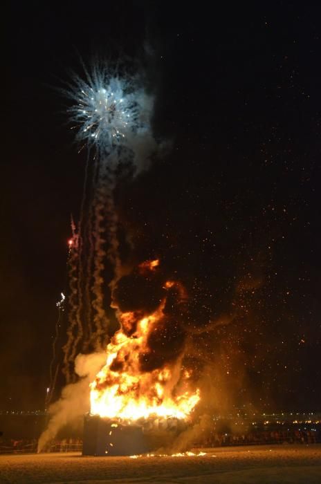 Las hogueras de San Juan 2016 A Coruña