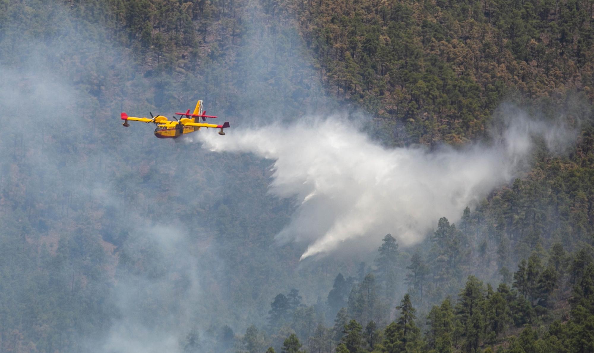 Incendio en Arico