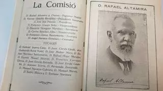 El espíritu alicantino de Rafael Altamira a través de sus artículos