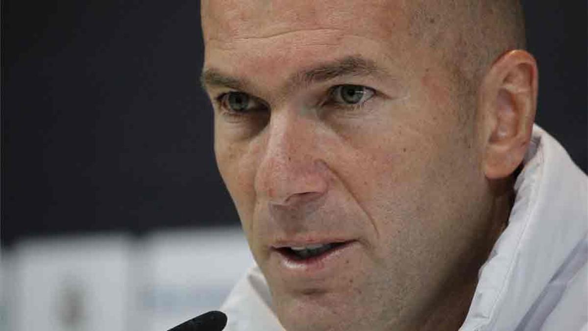 Zidane, entrenador del Real Madrid