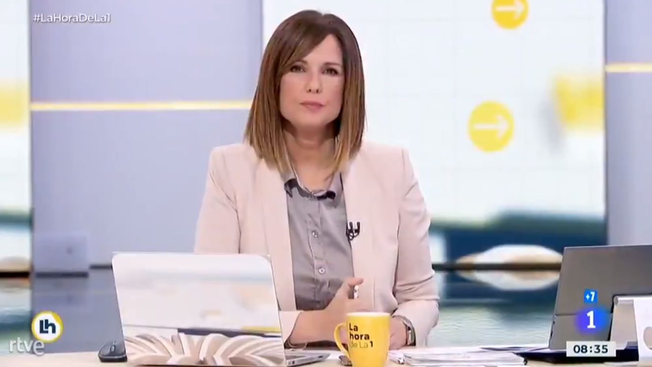 Mónica López en 'La hora de La 1'