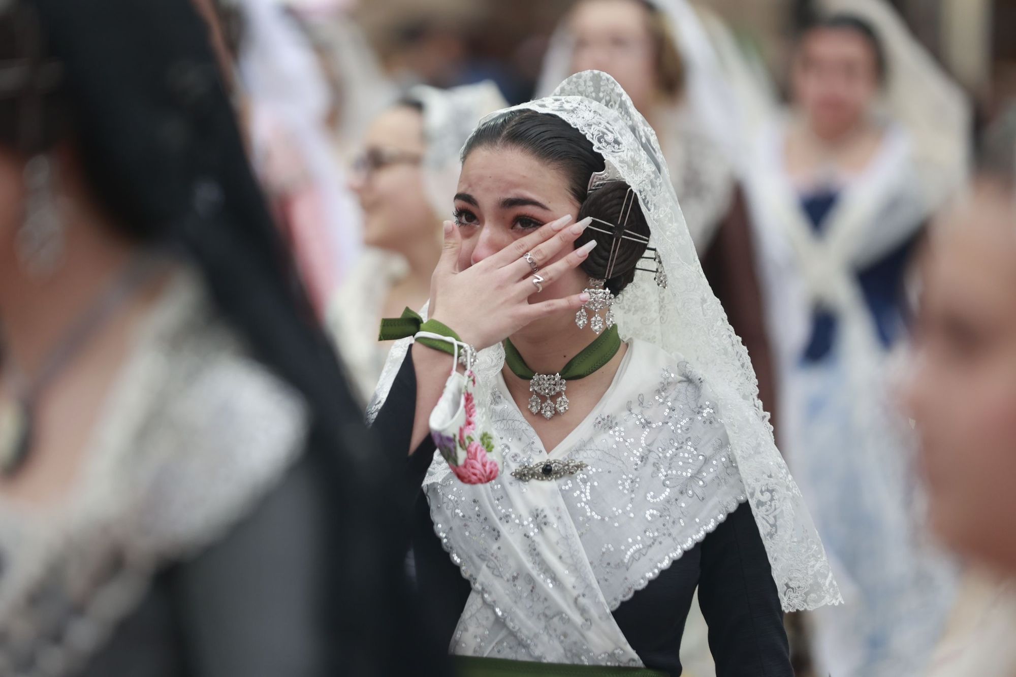 Fotos emotivas ofrenda Fallas