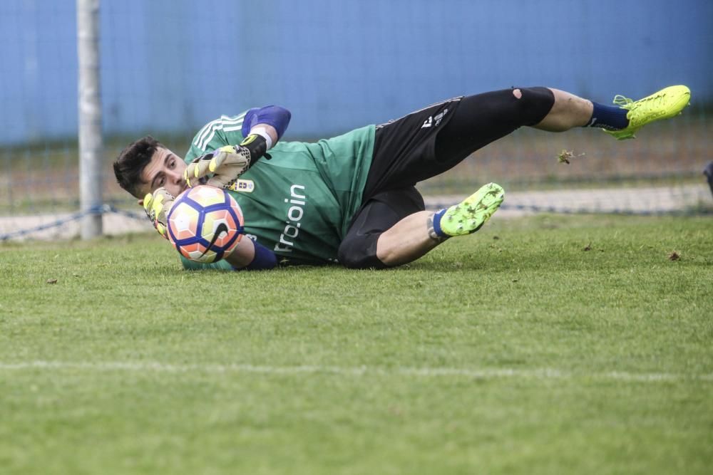 Entrenamiento del Real Oviedo